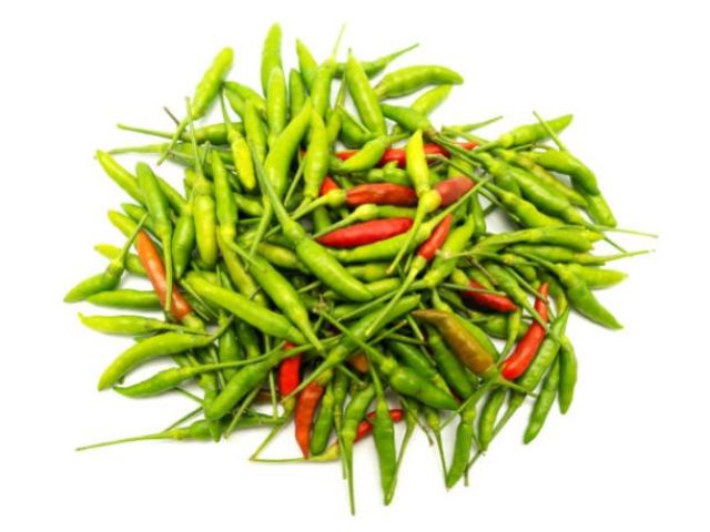 Farm Fresh Birds Eye Chilli | Kanthari Mulaku | Thai Chilli | Jeerige Menasu (100 Grams)