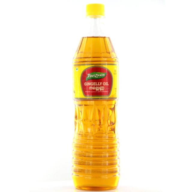 Pavizham Gingelly Oil Bottle 1Ltr
