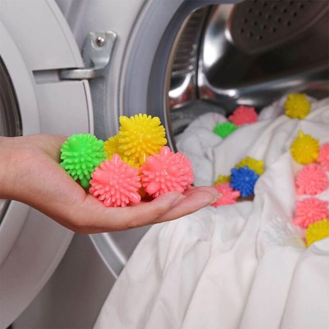 10 Pcs Reusable Washing Machine Winding Laundry Anti-tangle Balls (Set of 2)
