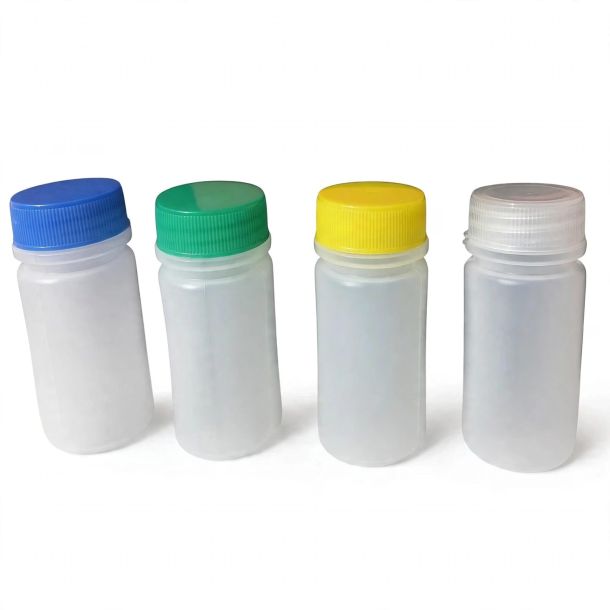 5ml Transparent Homeopathic Bottles With Multi Colour Of Screw type Cap (120 Pcs Pack)