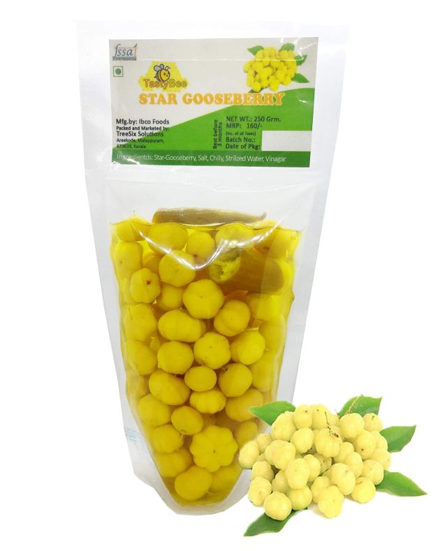 TastyBee Star Gooseberry Pickle 250 Grm