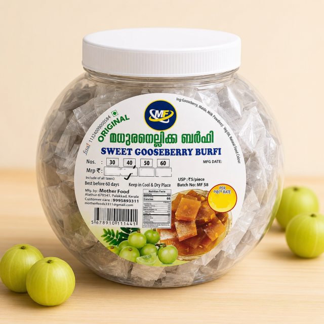 Sweet Gooseberry Barfi Kaju Mix | Natural Vitamin C Sweet | No Artificial Colors, No Oil | Immunity Booster