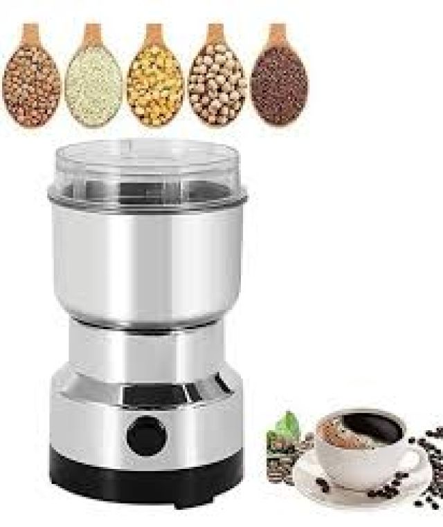 Nima Mixer/ Mini Electric Grinder Stainless Steel Bowl & Metal Blade