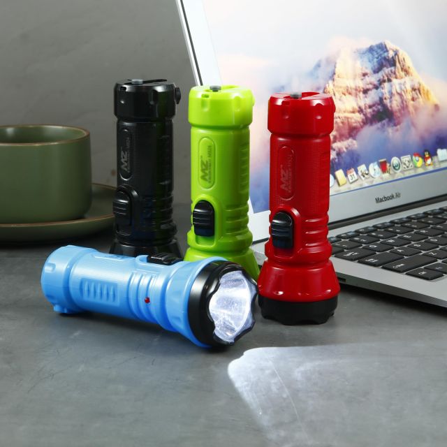 Rechargeable Led Torch | Long Range Distance High Power Emergency Ligt- Big LED 3500mAh Battery | AC Charging for Indoor, Outdoor